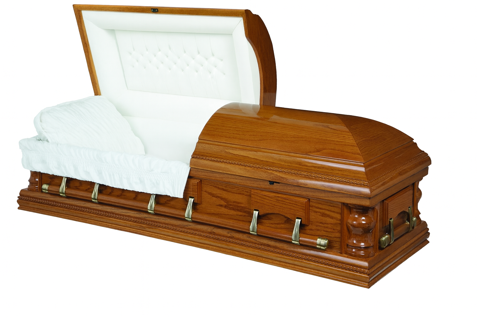 Solid Wood Casket